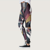 Kleuraccenten op een paar aangepaste moderne leggings (Links)