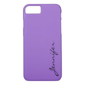 Kleurachtergrond Amethyst Case-Mate iPhone Case (Achterkant)