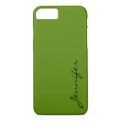 Kleurachtergrond Avocado Case-Mate iPhone Case (Achterkant)