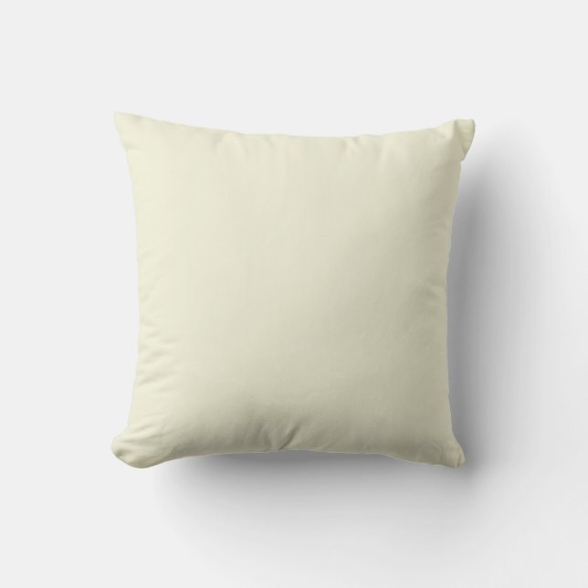 Kleurachtergrond beige kussen (Voorkant)