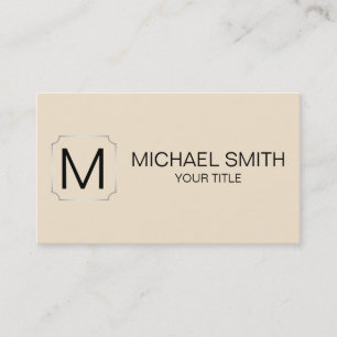 Kleurachtergrond champagne visitekaartje