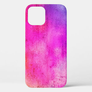 Kleurachtergrond. Grunge rode blauwe en gele verf Case-Mate iPhone Case