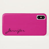 Kleurachtergrond van Barbie Case-Mate iPhone Case (Achterkant (horizontaal))