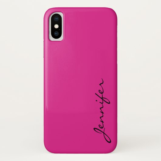 Kleurachtergrond van Barbie Case-Mate iPhone Case (Achterkant)