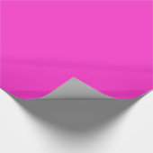 Kleurachtergrond voor Girly Hot Pink past deze aan Cadeaupapier (Hoek)