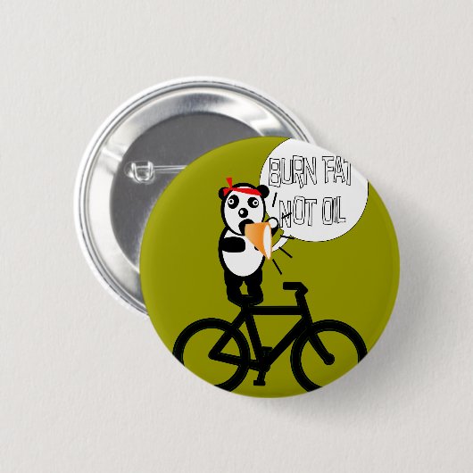 Kleurachtergrond wijzigen ronde button 5,7 cm (Voorkant /achterkant)