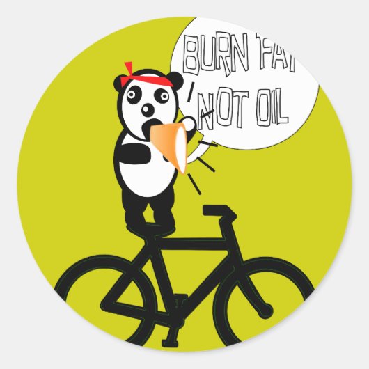 Kleurachtergrond wijzigen ronde sticker (Voorkant)