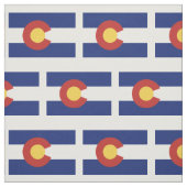 Kleurado-vlagpatroonweefsel (kleurstof) stof (Swatch)