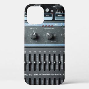 Kleurafbeelding van vele knoppen in een geluidsopn Case-Mate iPhone case