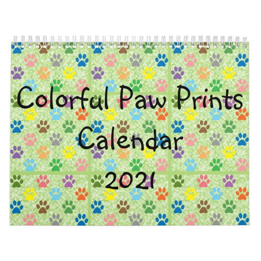 Kleurafdrukken Agenda Kalender (Hoes)