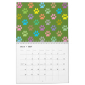 Kleurafdrukken Agenda Kalender (Mar 2027)