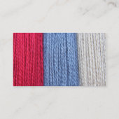 Kleurband - Zwart - Darning Thread Visitekaartje (Achterkant)