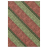 Kleurbes groen cijfer acht strepen tafelkleed (Voorkant)