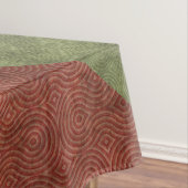 Kleurbes groen cijfer acht strepen tafelkleed (Voorbeeld)