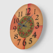 Kleurbestendige wandklok (Hoek)