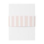 Kleurbewerkbare minimalistische moderne huwelijksm uitnodigingen wikkel (Achterkant Voorbeeld)