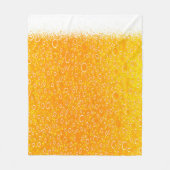 Kleurbier Fleece Deken (Voorkant)