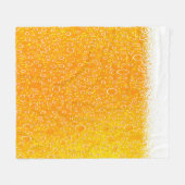 Kleurbier Fleece Deken (Voorkant (Horizontaal))