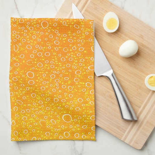 Kleurbier Theedoek (Quarter Fold)