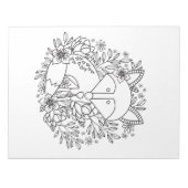 Kleurbladen voor kleine vossen notitieblok (Voorkant)