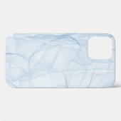 Kleurblauw moderne achtergrondkunst Case-Mate iPhone case (Achterkant (horizontaal))