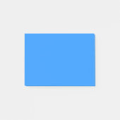 kleurblauw post-it® notes (Voorkant)