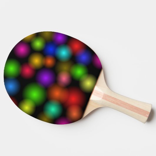 Kleurblazers Tafeltennisbatje (Zijkant)