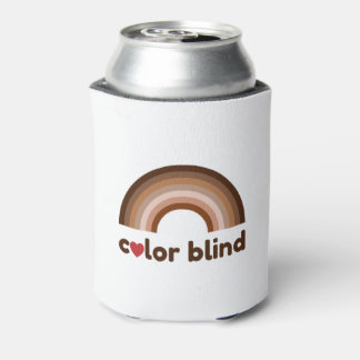 Kleurblinde liefdesregenboog blikjeskoeler