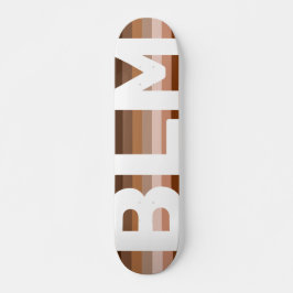 Kleurblinde liefdesregenboog BLM - skateboard