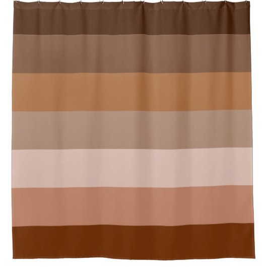 Kleurblinde liefdesregenboog - geen logo douchegordijn (Voorkant)