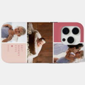 Kleurblok 3 Foto Collage | Beste Moeder Ooit Case-Mate iPhone Case (Achterkant (horizontaal))