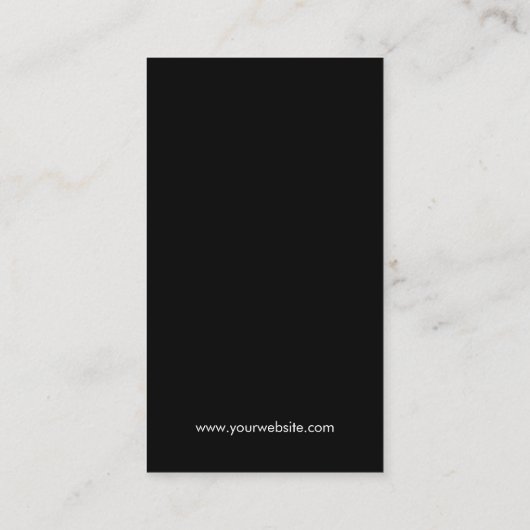 Kleurblok | Driehoekpatroon Visitekaartje (Achterkant)