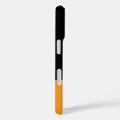 Kleurblok Geel Zwart Modern Persoonlijk Case-Mate iPhone Case (Achterkant / Rechts)