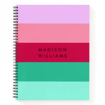 Kleurblok Horizontale Streep Viva Magenta Lente