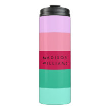 Kleurblok Horizontale Streep Viva Magenta Lente