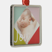 Kleurblok Joy Metalen Ornament (Rechts)