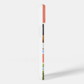 Kleurblok Koraal Eenvoudig 7 Fotonaam Aangepaste k Case-Mate iPhone Case (Achterkant / Rechts)