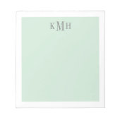 Kleurblok Mint Blocnote (Voorkant)