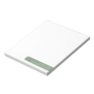 Kleurblok moderne minimalistische stijlvolle notit notitieblok