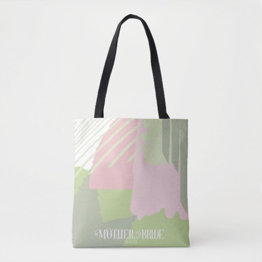 Kleurblok Moeder van de Bruid Lente ID740 Tote Bag (Voorkant)