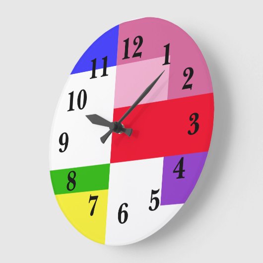 Kleurblok Rainbow Grote klok (Hoek)