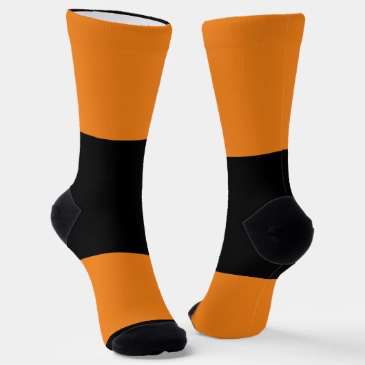 Kleurblok Sokken- Sinaasappel Sokken (Gebogen)
