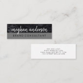 Kleurblok | Steen Mini Visitekaartje (Voorkant / Achterkant)