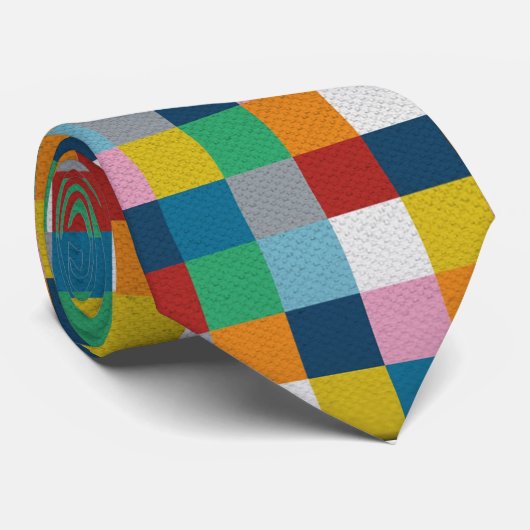 Kleurblok Stropdas (Opgerold)