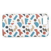 Kleurblok vormpatroon Case-Mate iPhone case (Achterkant (Horizontaal))