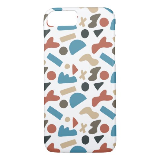 Kleurblok vormpatroon Case-Mate iPhone case (Achterkant)