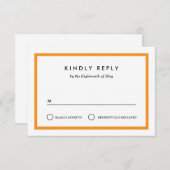 Kleurblok Weddenschap RSVP (Voorkant / Achterkant)