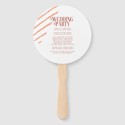 Kleurblok Weddenschap Zomer ID740 Handwaaier (Achterkant)