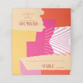 Kleurblok-weddenschapstabel Summer ID740 Plaatskaartje (Buitenkant ongevouwen)