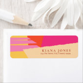 Kleurblok Weddenzomer ID740 Etiket (Insitu)